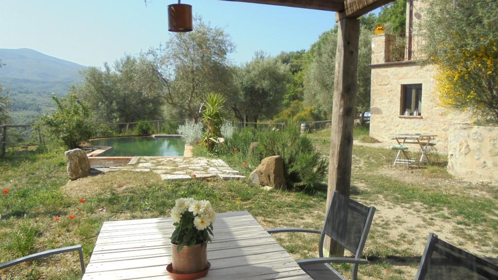 La Casina Di Giannetto Pensionat Seggiano Exteriör bild